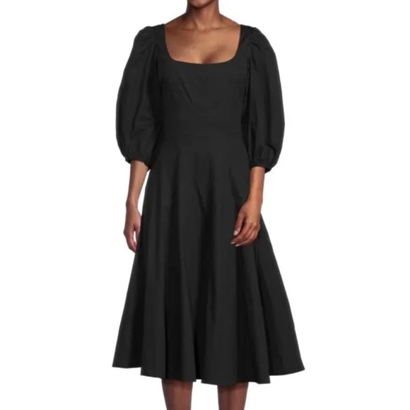 STAUD Dresses & Skirts - STAUD Black Midi Dress